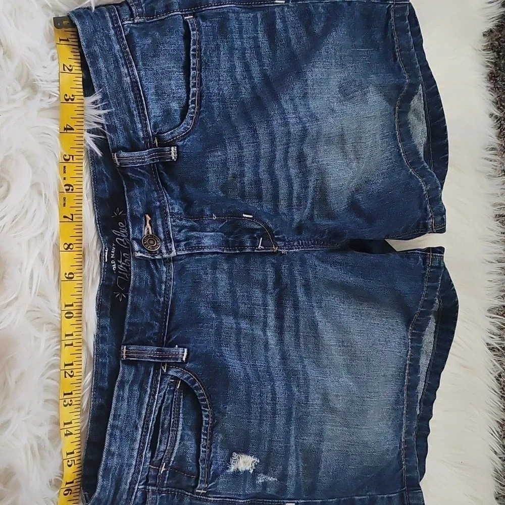 Old Navy Ultra Blue Jean Shorts with 5